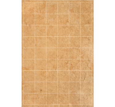 Tenda a rullo beige a quadretti chiari - TenStickers