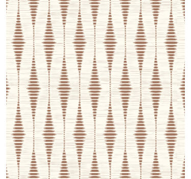Tenda a rullo beige mousse di mocha ikat - TenStickers