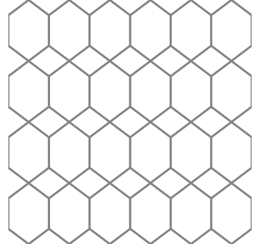 Tenda a rullo moderna motivo intrecciato - TenStickers