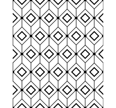 Tenda a rullo moderna elementi a diamante moderni - TenStickers