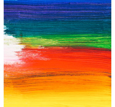 Tenda a rullo soggiorno colori splash arcobaleno - TenStickers