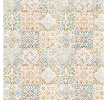 Tenda a rullo beige stile spagnolo antico - TenStickers