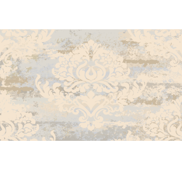 Tenda a rullo beige mosaico stampato crema - TenStickers