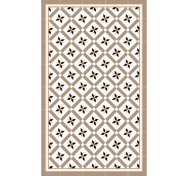 Tenda a rullo beige marrone idraulico - TenStickers