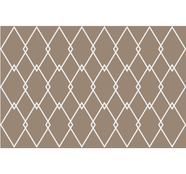 Tenda a rullo beige stile geometrico cucina - TenStickers