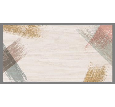 Tenda a rullo beige effetto legno - TenStickers