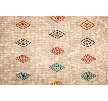 Tenda a rullo beige occhi jogol - TenStickers