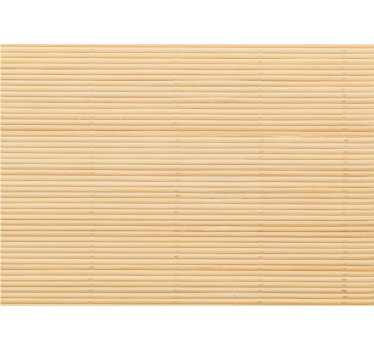 Tenda a rullo beige motivo imitazione bamboo - TenStickers