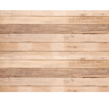Tenda a rullo beige motivo legno naturale - TenStickers