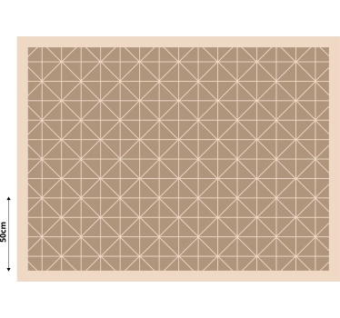 Tenda a rullo beige piastrella beige decorata - TenStickers