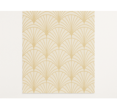 Tenda a rullo vintage stile art deco anni '20 - TenStickers