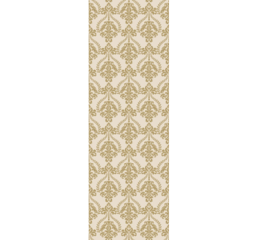 Tenda a rullo vintage dettagli floreali beige - TenStickers