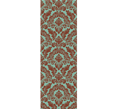 Tenda a rullo vintage stampa damascata elegante - TenStickers