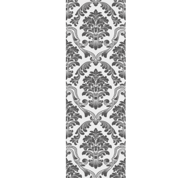 Tenda a rullo vintage motivo floreale classico - TenStickers