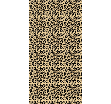 Tenda a rullo animali motivo leopardato - TenStickers