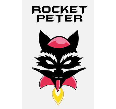 Tende a rullo personalizzabili volto di personaggio giocoso - TenStickers