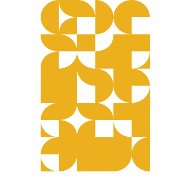 Tenda a rullo moderna forme geometriche astratte - TenStickers