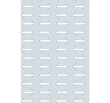 Tenda a rullo moderna concetto di linea geometrica - TenStickers