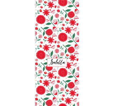 Tenda a rullo fiori e piante personalizzabile - TenStickers