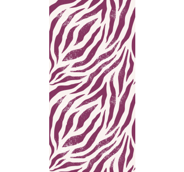Tenda a rullo animali tema strisce zebrate - TenStickers
