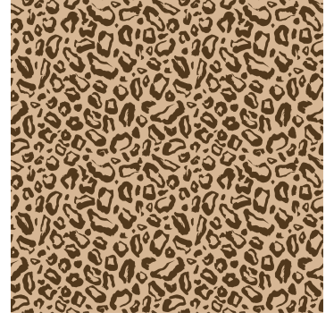Tenda a rullo animali disegno con stampa leopardata - TenStickers