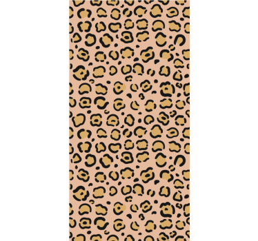 Tenda a rullo animali motivo a pelle di leopardo - TenStickers
