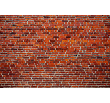 Tende a rullo texture mattoni rossi - TenStickers