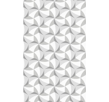 Tenda a rullo moderna tema geometrico grigio - TenStickers