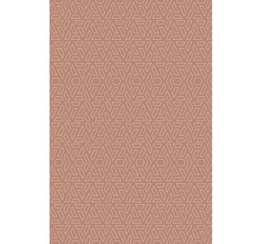 Tenda a rullo moderna motivo geometrico beige astratto - TenStickers