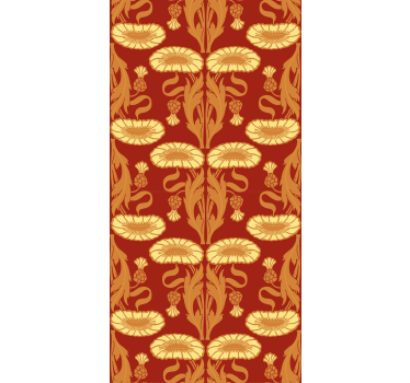 Tenda a rullo classica stile art nouveau - TenStickers
