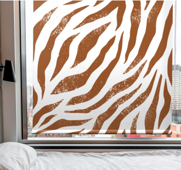 Tenda a rullo animali motivo strisce zebra - TenStickers