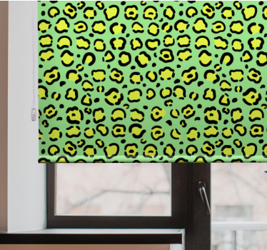 Tenda a rullo animali stampa a pois leopardati - TenStickers