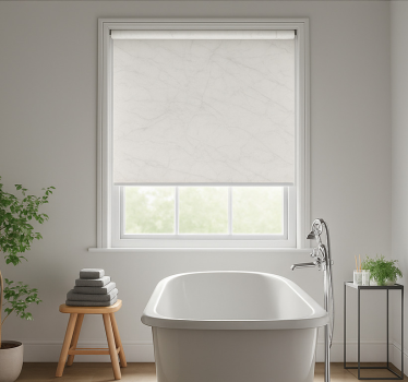 Tenda a rullo bagno stile marmo - TenStickers