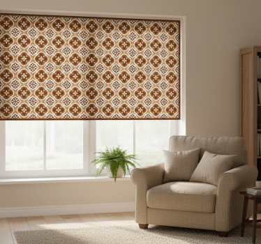 Tenda a rullo beige colibrì - TenStickers