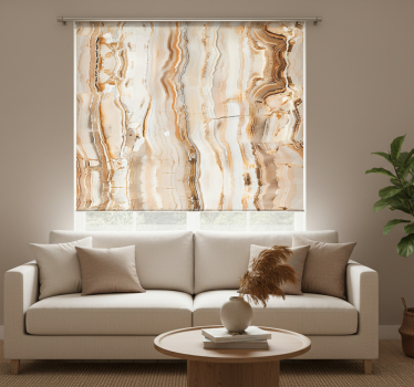 Tenda a rullo beige tonalità beige - TenStickers