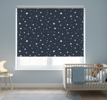 Tenda a rullo cameretta cielo notturno - TenStickers