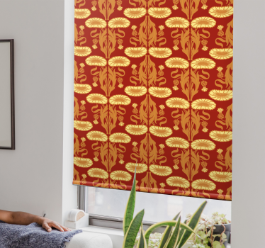Tenda a rullo classica stile art nouveau - TenStickers