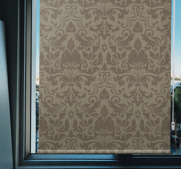 Tenda a rullo disegno classico "velluto floccato" - TenStickers