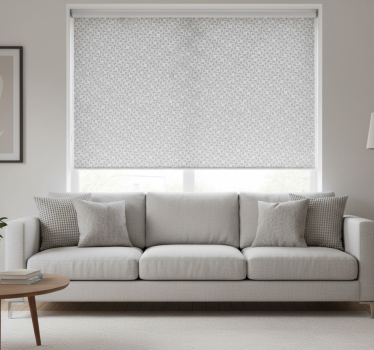 Tenda a rullo moderna avvolgente bianca - TenStickers