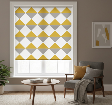 Tenda a rullo moderna blocchi colore glam pantone - TenStickers