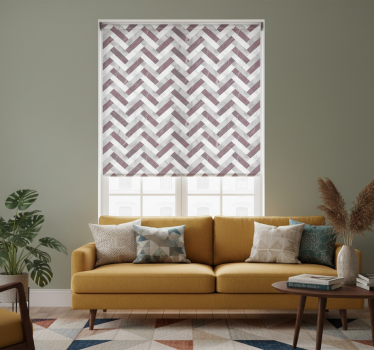 Tenda a rullo moderna con motivo stile anni '50 - TenStickers
