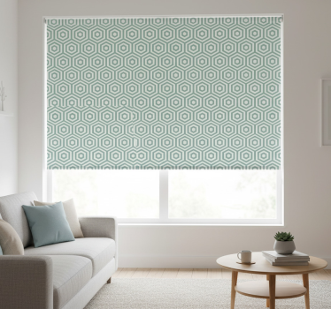 Tenda a rullo moderna geometrica astratta - TenStickers
