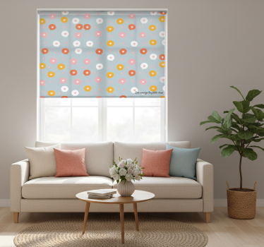 Tenda a rullo moderna icone modelli di messaggi d'amore - TenStickers