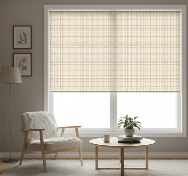 Tenda a rullo moderna stile nordico - TenStickers