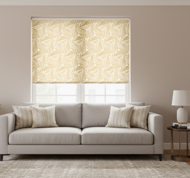 Tenda a rullo moderna variazione geometrica minimalista - TenStickers