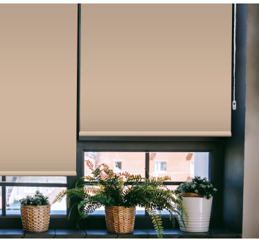 Tenda a rullo oscurante esposizione di vegetazione naturale - TenStickers
