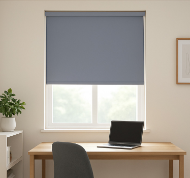 Tenda a rullo per ufficio grigio normale - TenStickers