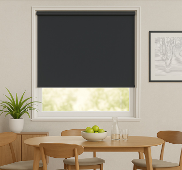 Tenda a rullo sala da pranzo effetto oscurante monocolore - TenStickers