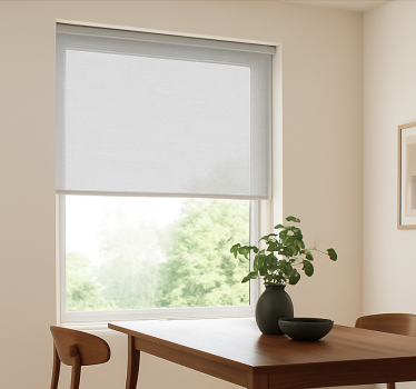 Tenda a rullo sala da pranzo elegante motivo luminoso - TenStickers