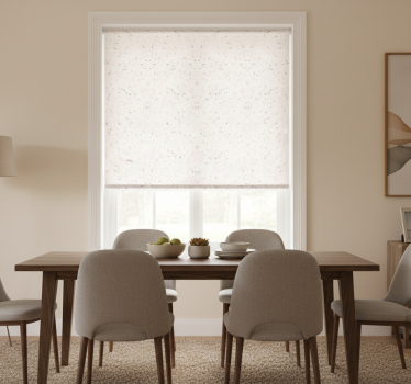 Tenda a rullo sala da pranzo oro susil artigianale - TenStickers